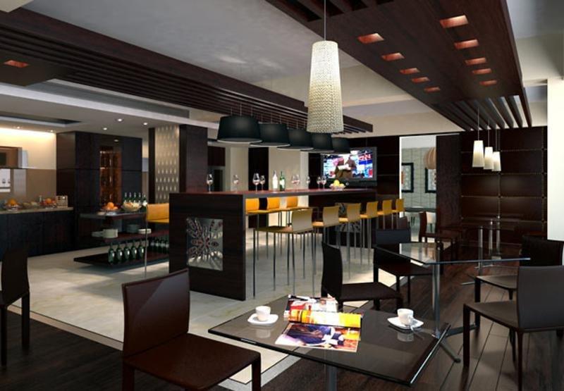 โรงแรมไจพุร์ แมริออท ชัยปุระ ร้านอาหาร รูปภาพ The lounge at the airport